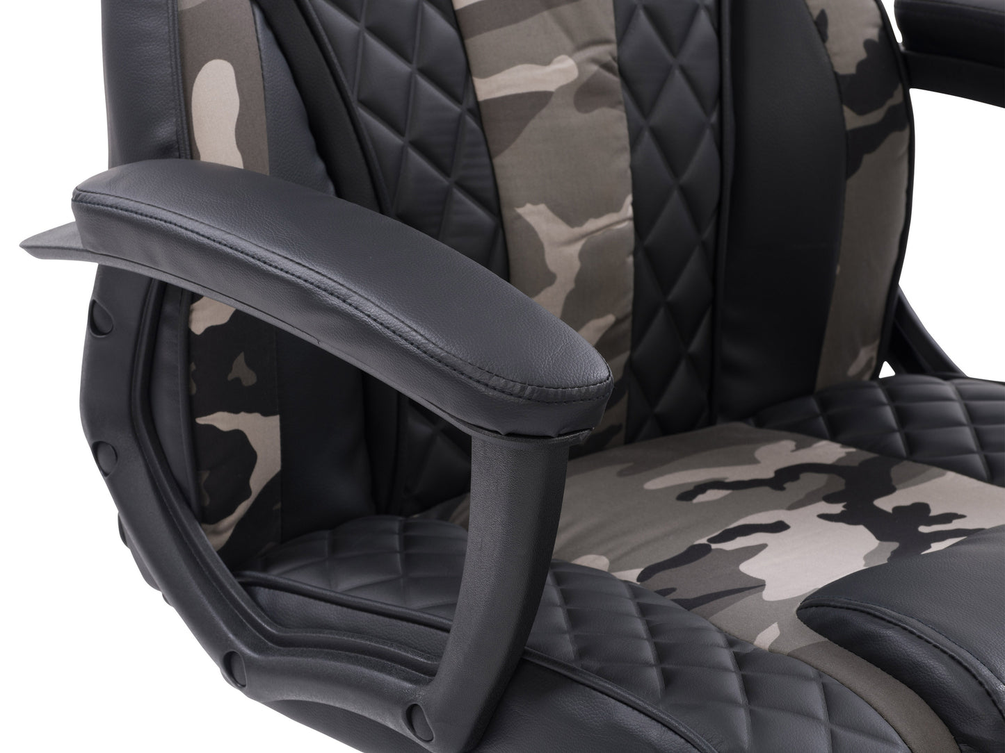 Black ergonomic gaming chair with red accents, high backrest, lumbar support, adjustable armrests, and breathable mesh fabric. Perfect for gamers seeking comfort and style in their gaming setup.