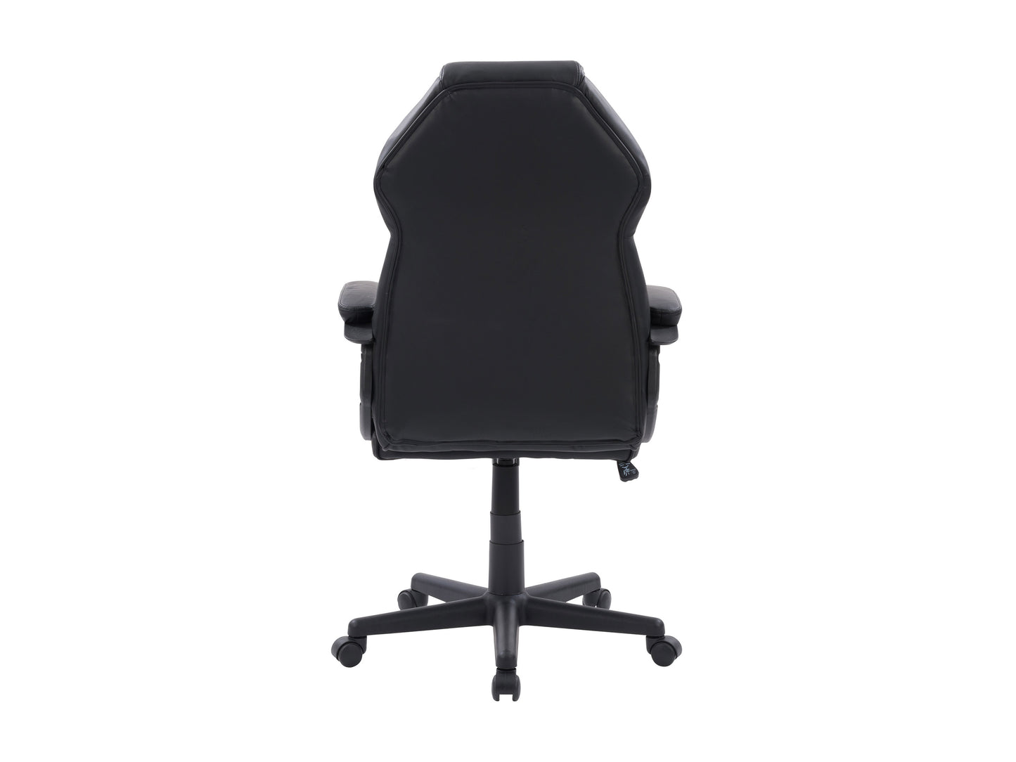 Ergonomic black and red gaming chair with adjustable armrests, lumbar support, and high-back design, featuring breathable mesh fabric and a sturdy metal frame for enhanced comfort and durability.